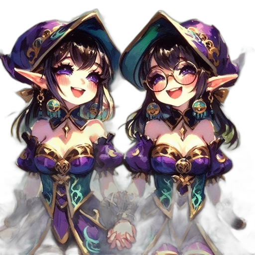 staff, mask, crown, fantasy art transparent PNG cut-out