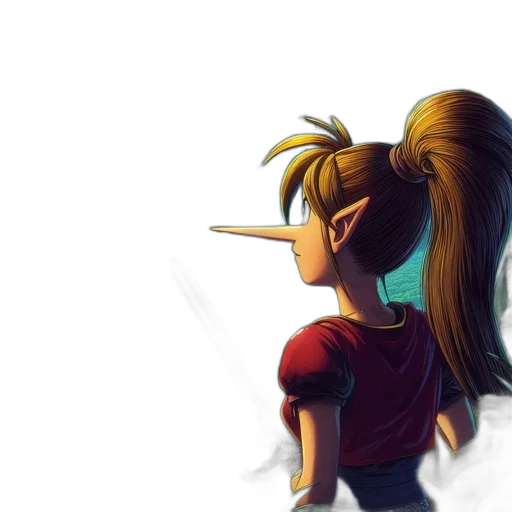 staff, hair, crown, sword transparent PNG cut-out
