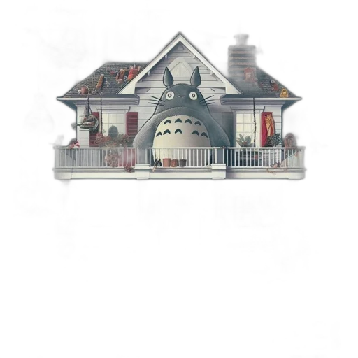 building, mask, concept art, 3d render transparent PNG cut-out