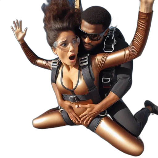 concept art, comic book art, cyberpunk, 3d render transparent PNG cut-out