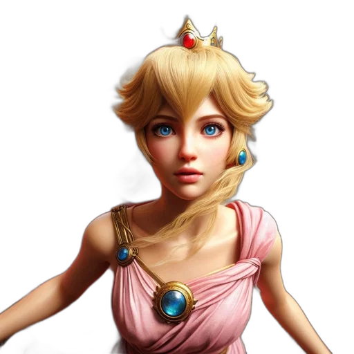 crown, dress, concept art, fantasy art transparent PNG cut-out