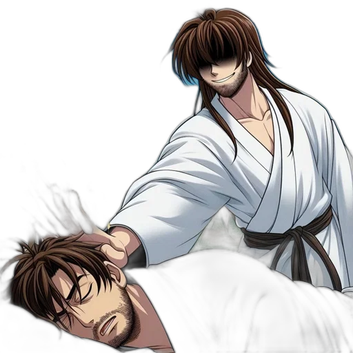 concept art, anime, pixel art, photorealistic transparent PNG cut-out