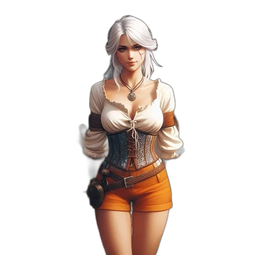 staff, jacket, dress, face transparent PNG cut-out