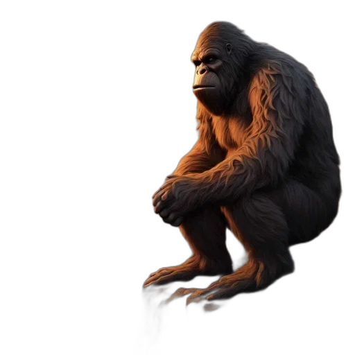 animal, creature, concept art, 3d render transparent PNG cut-out