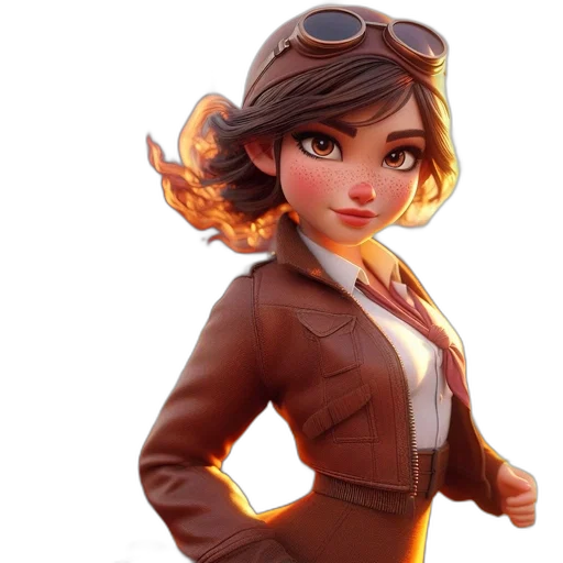 jacket, staff, concept art, comic book art transparent PNG cut-out
