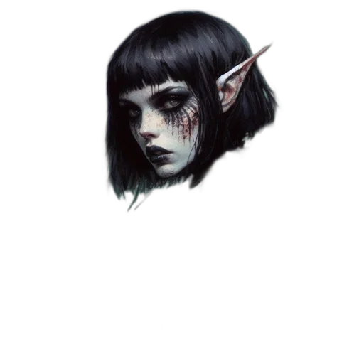 face, creature, staff, mask transparent PNG cut-out
