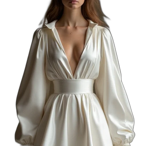 dress, satin, wedding, gown transparent PNG cut-out