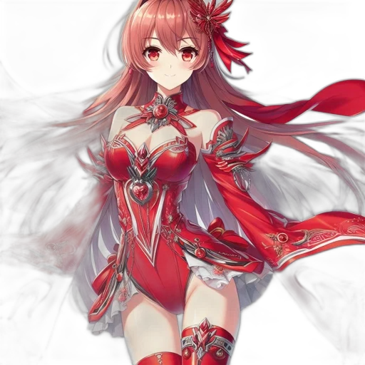 dress, dragon, staff, weapon transparent PNG cut-out