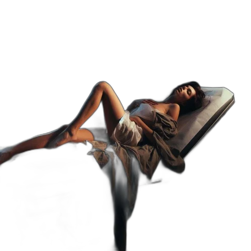 furniture, dress, hair, umbrella transparent PNG cut-out