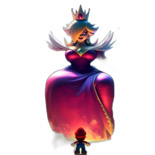 crown, dress, staff, hat transparent PNG cut-out