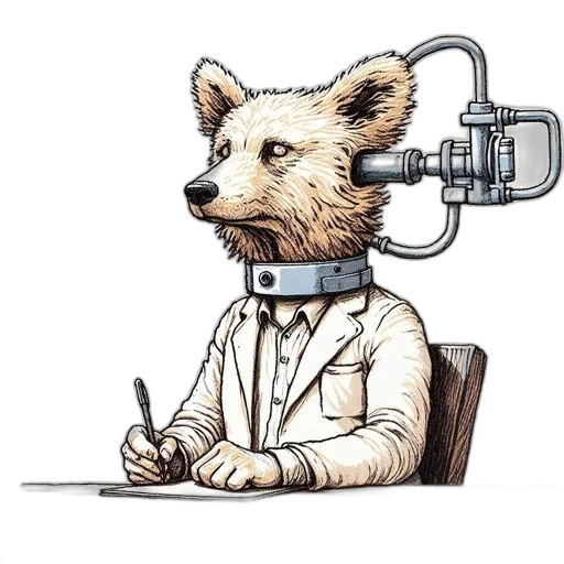 staff, robot, animal, concept art transparent PNG cut-out