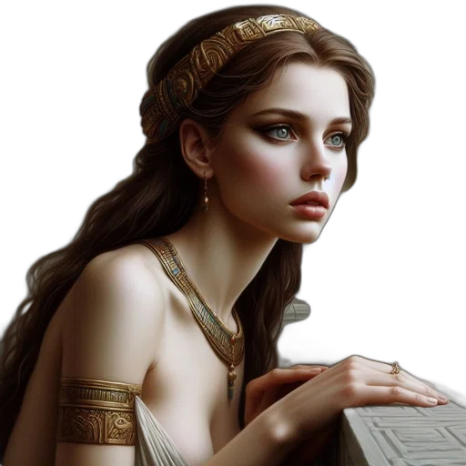 jewelry, crown, dress, fantasy art transparent PNG cut-out