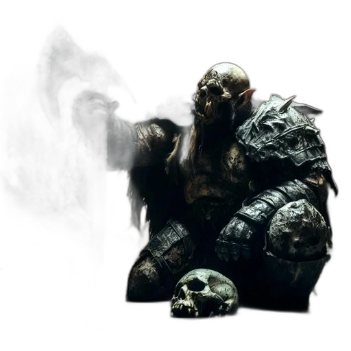 creature, mask, concept art, fantasy art transparent PNG cut-out
