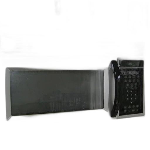 microwave, oven, clock, shelf transparent PNG cut-out