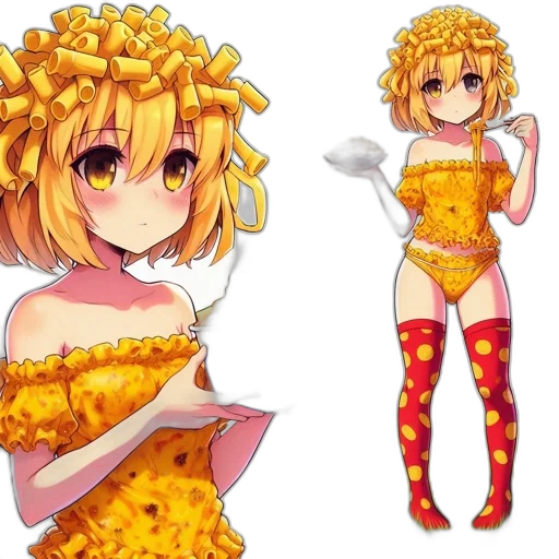 dress, food, flower, pixel art transparent PNG cut-out