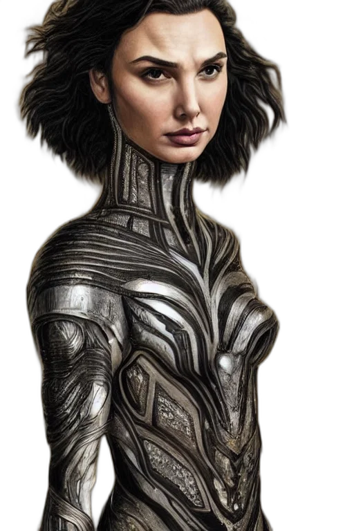 robot, face, dress, fantasy art transparent PNG cut-out