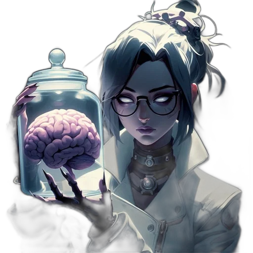 crown, concept art, cyberpunk, fantasy art transparent PNG cut-out