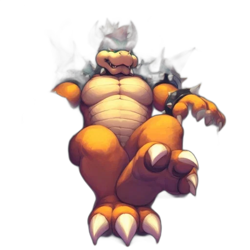 dragon, creature, staff, animal transparent PNG cut-out