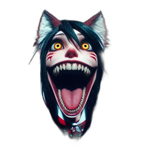 creature, mask, animal, face transparent PNG cut-out