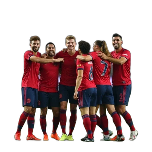 staff, mask, united, players transparent PNG cut-out
