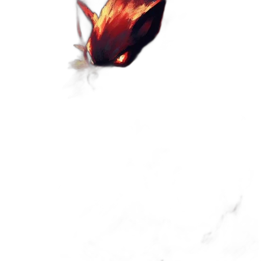 dragon, animal, creature, flower transparent PNG cut-out