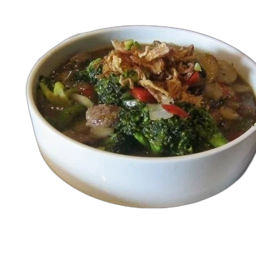 food, bowl, soup, broccoli transparent PNG cut-out