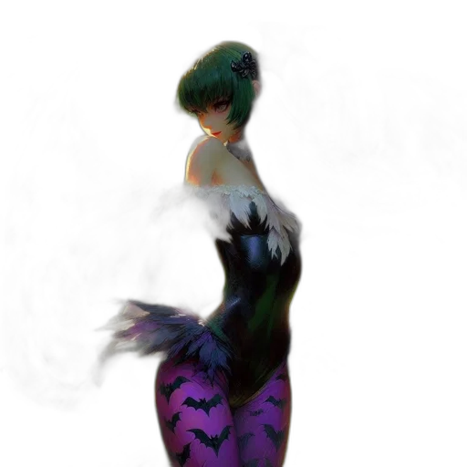 dress, creature, animal, staff transparent PNG cut-out