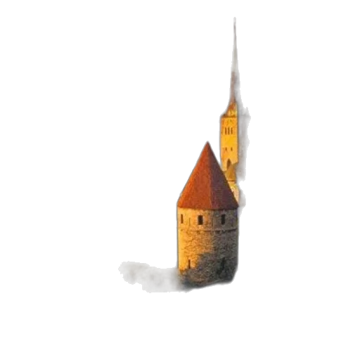 building, staff, crown, bottle transparent PNG cut-out