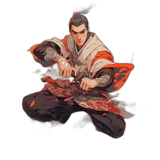 weapon, dragon, sword, staff transparent PNG cut-out