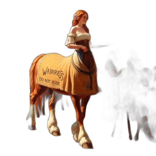 dress, weapon, animal, concept art transparent PNG cut-out