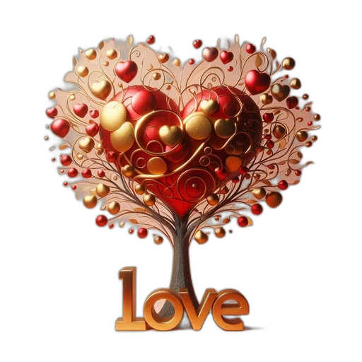 jewelry, 3d render, photorealistic, artistic transparent PNG cut-out