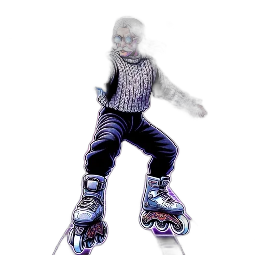 robot, creature, shoes, concept art transparent PNG cut-out