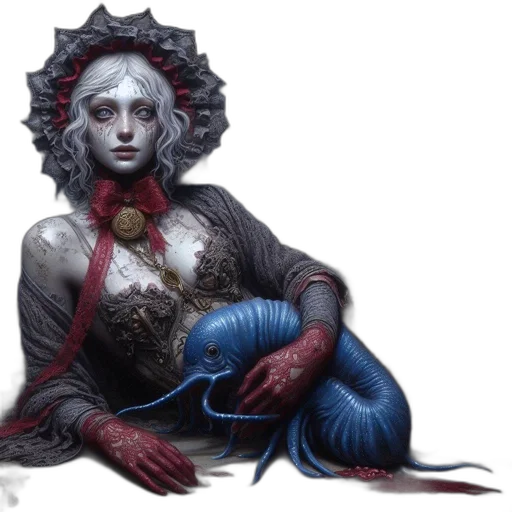 creature, concept art, fantasy art, comic book art transparent PNG cut-out