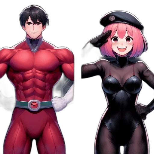 anime, concept art, 3d render, comic book art transparent PNG cut-out