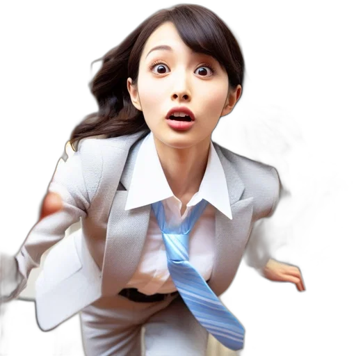 staff, face, jacket, photorealistic transparent PNG cut-out