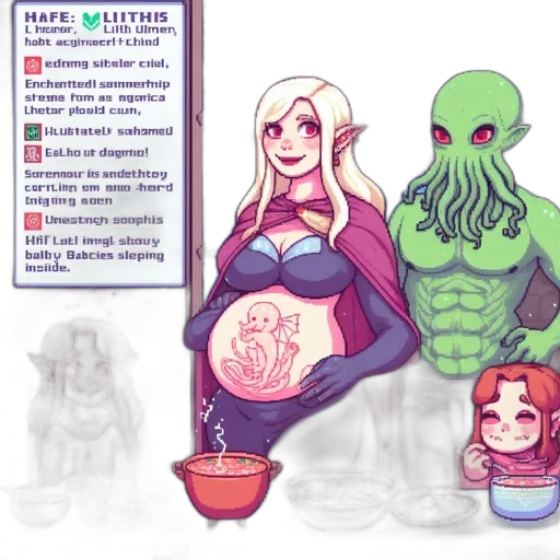 pixel art, concept art, fantasy art, comic book art transparent PNG cut-out