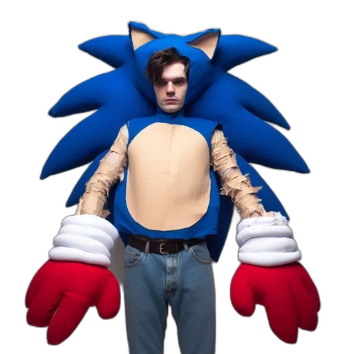 creature, animal, jacket, mask transparent PNG cut-out