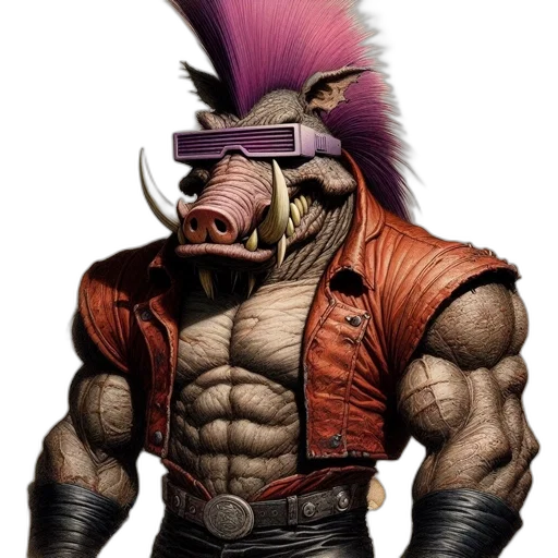 animal, mask, creature, staff transparent PNG cut-out