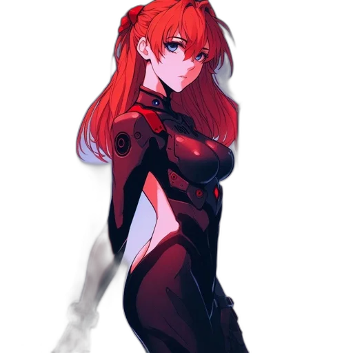 dress, robot, weapon, staff transparent PNG cut-out