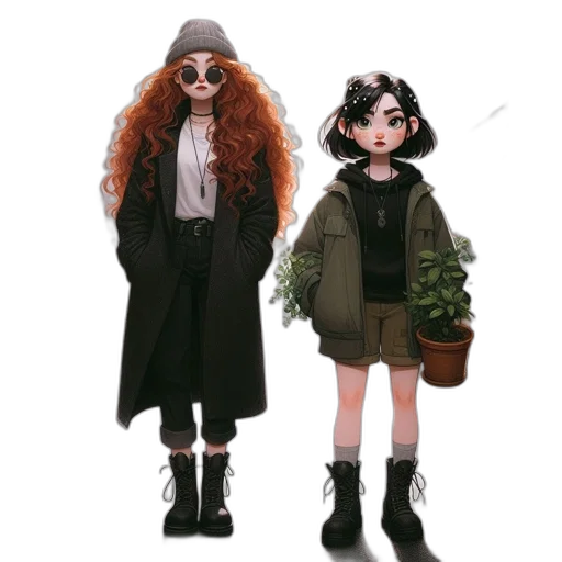 jacket, concept art, fantasy art, cartoon transparent PNG cut-out