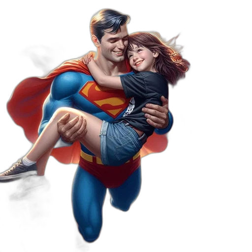 comic book art, concept art, fantasy art, watercolor transparent PNG cut-out