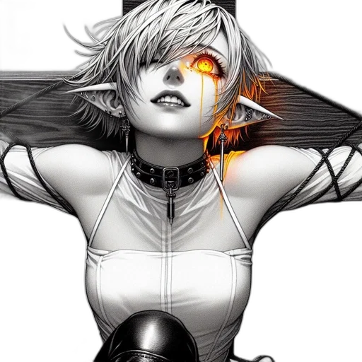 robot, mask, jewelry, comic book art transparent PNG cut-out