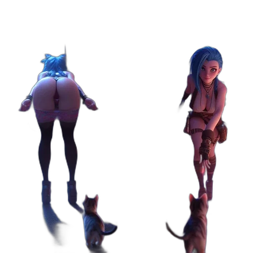 creature, animal, staff, robot transparent PNG cut-out