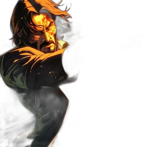 mask, comic book art, concept art, fantasy art transparent PNG cut-out