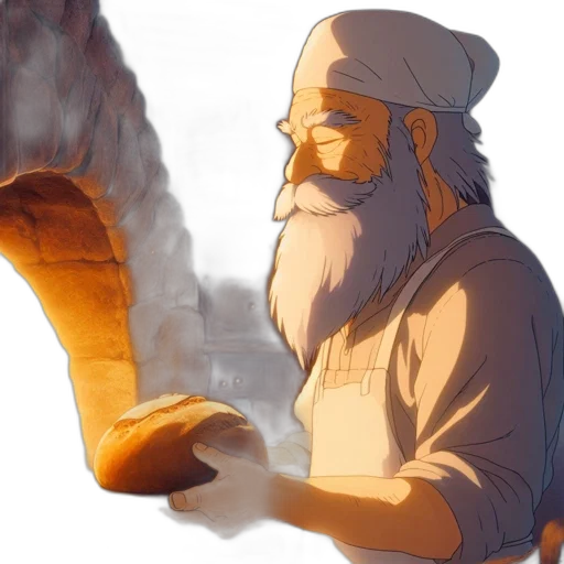 food, dragon, hat, staff transparent PNG cut-out