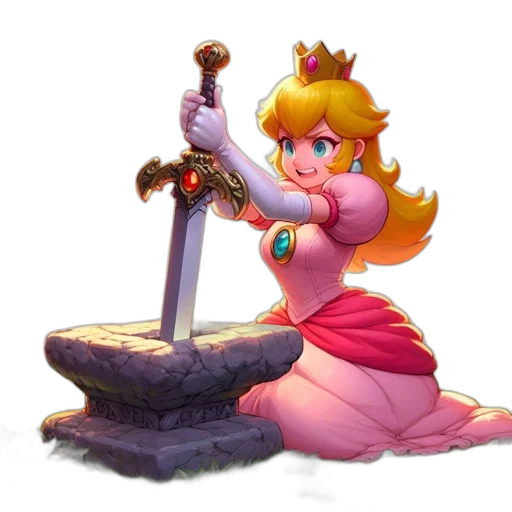 staff, sword, crown, weapon transparent PNG cut-out