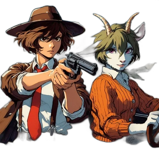 weapon, hat, concept art, anime transparent PNG cut-out