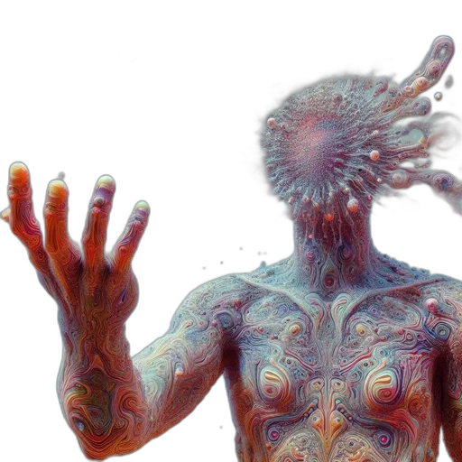 creature, hair, robot, mask transparent PNG cut-out