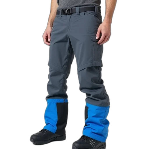 staff, jacket, robot, cyberpunk transparent PNG cut-out