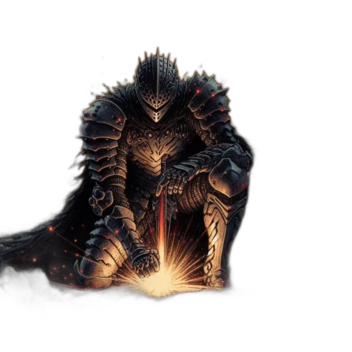 dragon, sword, creature, weapon transparent PNG cut-out